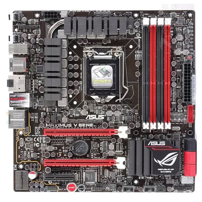 MAINBOARD (เมนบอร์ด) 1155 ASUS Z77 MAXIMUS V GENE ตัวท็อป พร้อมส่ง