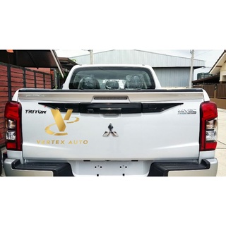 ครอบเบ้าท้าย สีดำเงา Mitsubishi Triton ไทรทัน 2019-ปัจจุบัน