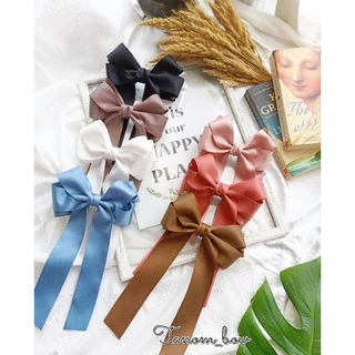 ริบบิ้นผ้าโพลี่เกาหลี (poly-cotton) เนื้อดี ทำโบว์สวย