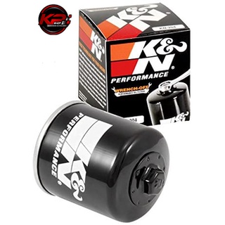 กรองน้ำมันเครื่อง K&amp;N KN-303 FOR KAWASAKI Z300/Z300 ABS