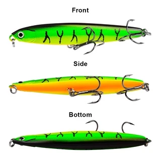 PROBEROS 1PCS Sinking Pencil Fishing Lure 10g 14g 18g 24g Bass Trolling Lure Saltwater Lures Long Throw Artificial Hard Bait ก Fishing Accessories DW542