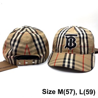 Burberry Logo Cap ของแท้ 100% [ส่งฟรี]