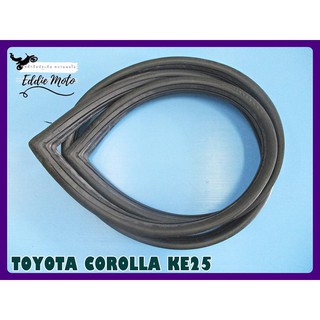 TOYOTA COROLLA KE25 FRONT WINDSHIELD GLASS SEAL WEATHERSTRIP RUBBER  // ยางขอบกระจกบานใหญ่หน้า ยางขอบกระจกบังลมหน้า