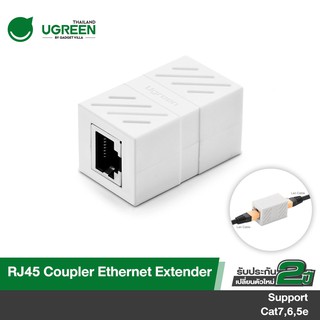 UGREEN รุ่น NW114 ตัวต่อสายแลน RJ45 connector Extender Adapter Female to Female รองรับ Cat7