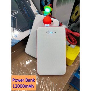 POWER Bank SMART 12000mAh แบตสำรองขนาดเล็ก 12000 mAh มีขนาดเล็ก พกพาสะดวก