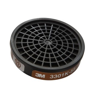 3m ตลับกรองฝุ่น ไอระเหยสารเคมี และละอองจากยาฆ่าแมลง 3301K-55 Filter (3MOVACAR3301K55)