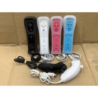 ราคาWiimote Nunchuk Wii Remote WiiRemote จอย wii mote วีโมท รีโมท วี และ นันชัค แท้ Nintendo สำหรับ Wii และ Wii U