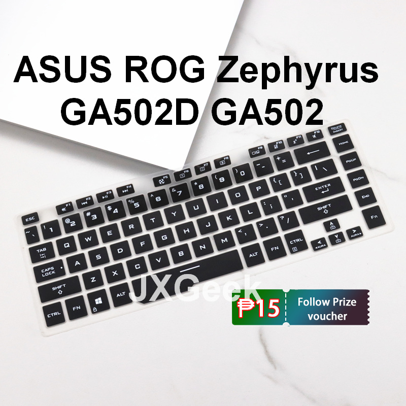 ฝาครอบคีย์บอร์ด Asus ROG Zephyrus G GA502D GA502 GA502I GA502DU GA502GU GU502 GX502 15.6 นิ้วแป้นพิม