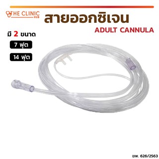 [[ พร้อมส่ง!! ]] สายออกซิเจน ADULT CANNULA