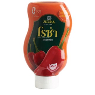 โรซ่า ซอสพริก ขวดบีบ 500 กรัม 1 ขวด Roza chilli sauce, 500 grams squeeze bottle ซอสปรุงรส