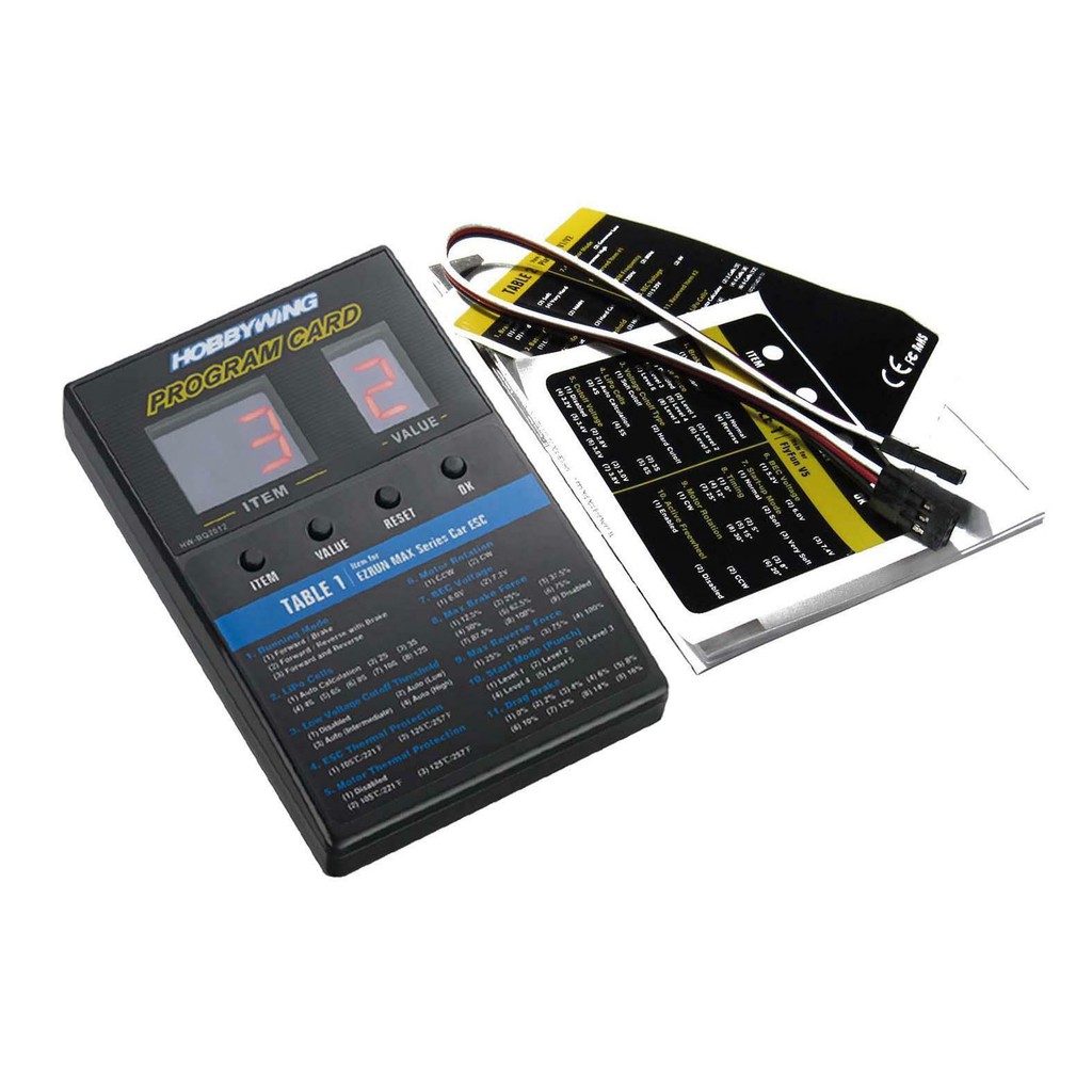 Hobbywing การ์ดโปรแกรม LED PC2C สําหรับ XERUN EZRUN Series Brushless ESC Controller