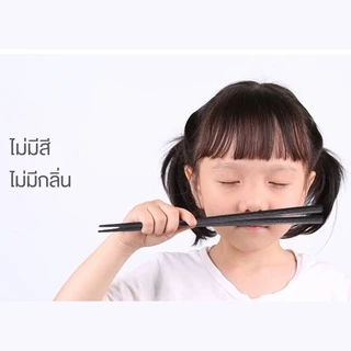 10คู่ ตะเกียบ กันลื่น ญี่ปุ่น หกเหลี่ยม เครื่องใช้บนโต๊ะอาหาร