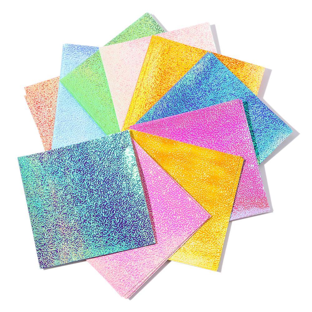 Yann1 50 แผ่นระยิบระยับ Origami กระดาษ Multi-ขนาดของขวัญ Handmade วัสดุ Scrapbooking ตกแต่ง ราคา ถูกที่สุด ดีลบีเคเค แกลเลอรีภาพที่ 5