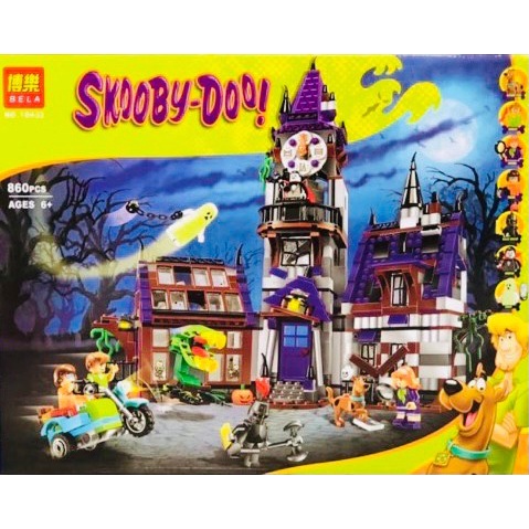 GT Toys เลโก้ สกูบี้ดู 10432 สคูบี้ดู แมนชั่นผีสิง Scooby Doo Mystery Mansion จำนวน860ชิ้น