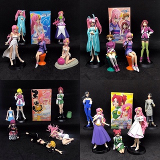 ฟิกเกอร์ กันดั้ม Gundam SEED Heroines Lacus Clyne Special / Vol.2 / Vol.3 / Vol.4 Trading Figure