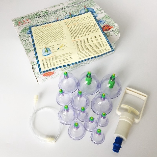 Vacuum Suction Type 12 Cupping Cupping Device, 12 tank foam plate, domestic cupping cupping, meridian health care, vacuum 12 cans.