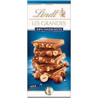 🌟ลดแร๊ง🌟 Lindt les grades chocolate ช็อกโกแลตผสมฮาเซลนัทสวิสเซอร์แลนด์🇨🇭150กรัม dark&amp;milk ส่งด่วน 🚚