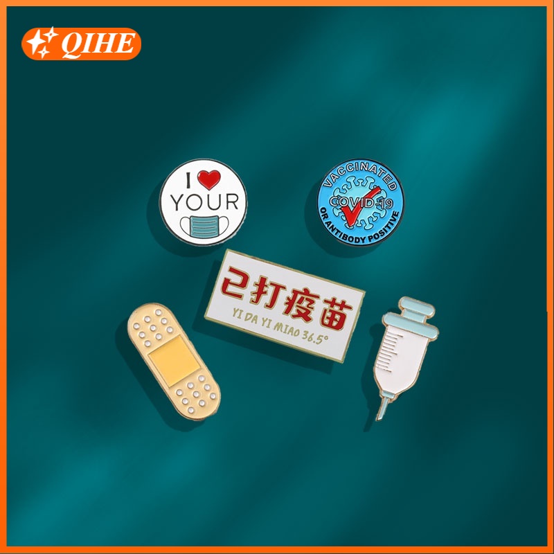 เข็มกลัด I Love You Lapel Pin 5 แบบสําหรับสะสมเครื่องประดับเพื่อนเพื่อน
