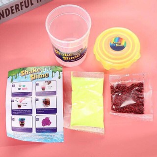 เซต สไลม์ DIY Slime กากเพชร เขย่า