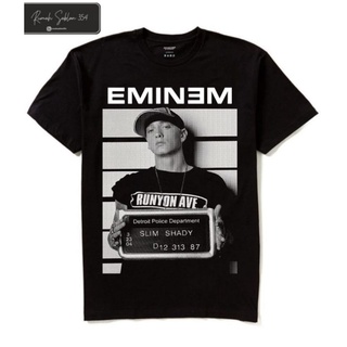 เสื้อยืด พิมพ์ลาย Eminem rap rap สไตล์ฮิปฮอป พรีเมี่ยม โอเวอร์ไซซ์