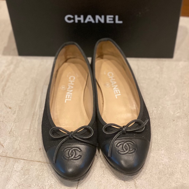 Chanel flat shoe (used) แท้ 💯% รองเท้าชาเนล