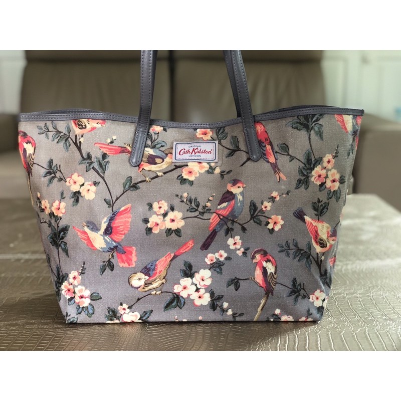 Cath  Kidston ทรงshopping หนังแคนวาส