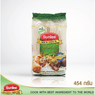 Sunlee เส้นขนมจีนอบแห้ง (ตราซันลี) 454 กรัม Vietnamese Rice Stick   (Sunlee Brand) 454 g