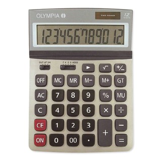 โอลิมเปีย เครื่องคิดเลข รุ่น GX-120ST Olympia GX-120ST calculator