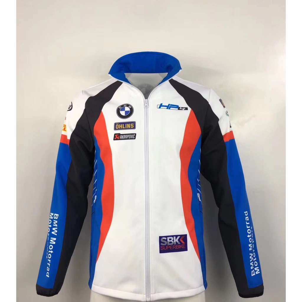 Bmw Motorrad Jacket White Rider Racing mens Wear