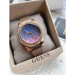 GUESS WATCH 🧡 เกรสปัดสามวงหน้าจอเกรเดี้ยนไล่เฉด