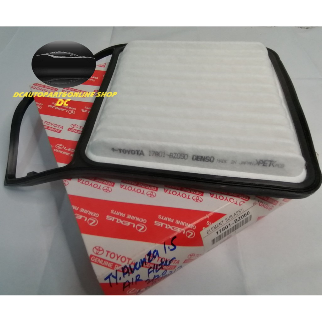 กรองอากาศ TOYOTA AVANZA 1.5 F602 (17801-BZ050)