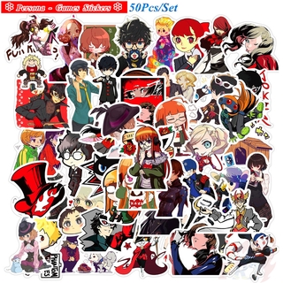 ❉ Persona · Be Your True Mind Series 01 Cosplay Styles - PS RPG Games สติ๊กเกอร์ ❉ 50Pcs/Set DIY Fashion Luggage Laptop Skateboard Decals Doodle สติ๊กเกอร์