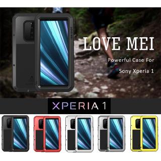 เคส สำหรับ Sony Xperia 1 Lovemei Powerful Metal Bumper [ปกป้องทั้งตัวเครื่อง]