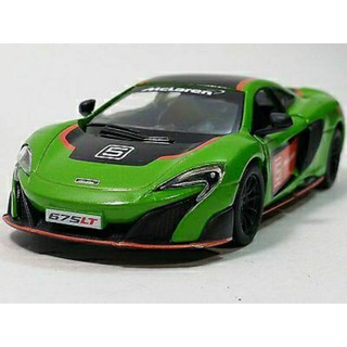 โมเดลรถเหล็ก  McLaren 675LT scale 1:36 ไม่มีกล่อง รถสปอร์ต