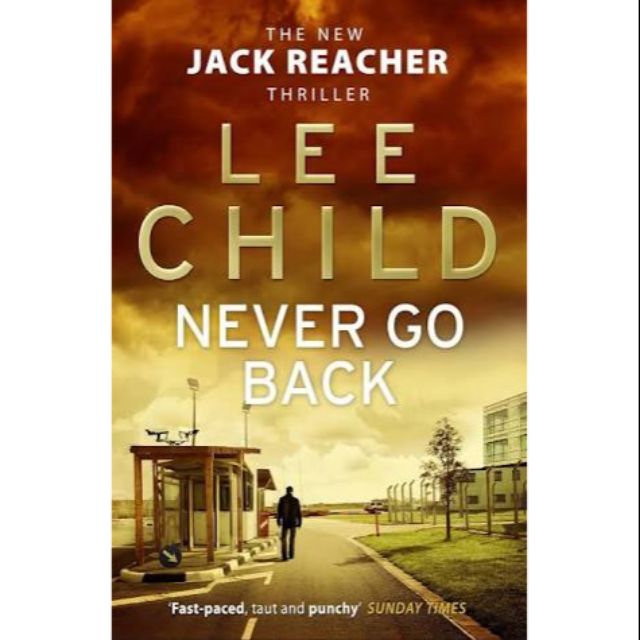 หนังสือ นิยาย Never Go Back by Jack Reacher