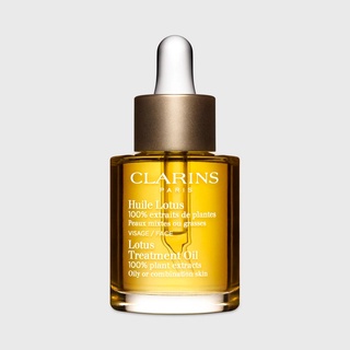 CLARINS Lotus Face Treatment Oil 30ml ทรีทเมนต์ออยเข้มข้นฟื้นฟูผิว