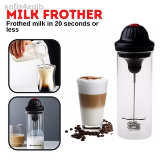 ¤Milk Frother Electric Foamer Coffee Foam Maker Milk Shake Mixer Milk Frother Cup