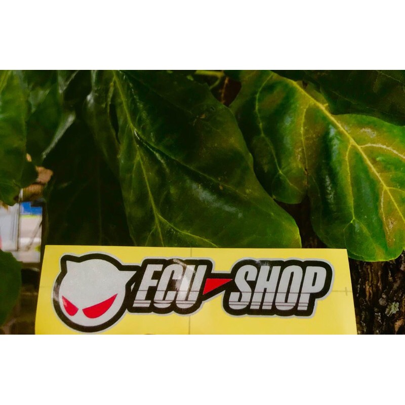 สติ๊กเกอร์ ECU_SHOP*