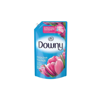 Downy® ดาวน์นี่ กลิ่นหอมสดชื่นยามเช้า น้ำยาปรับผ้านุ่ม ผลิตภัณฑ์ปรับผ้านุ่ม สูตรเข้มข้นพิเศษ 1.35 ลิตร p&g