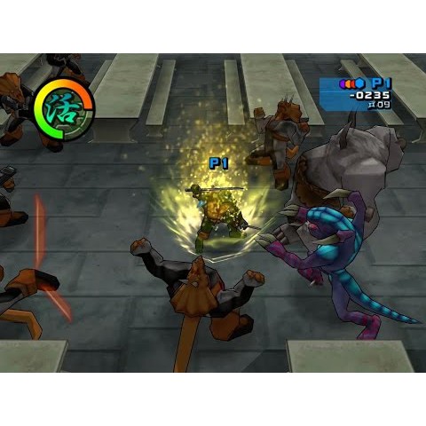 แผ่นเกมส์ Ps2 Teenage Mutant Ninja Turtles 2