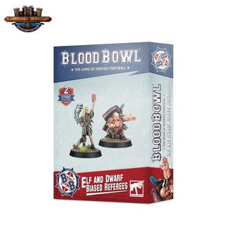 [GWพร้อมส่ง] WARHAMMER Blood Bowl: BLOOD BOWL ELF AND DWARF BIASED REFEREESโมเดลเกมสนามจำลอง