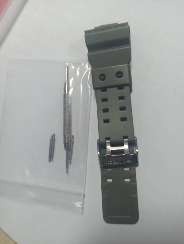 อะไหล่สายนาฬิกาข้อมือสําหรับ Casio G - Shock Ga - 100 / 110 / 120 / 150 / 200 / 300 Gd - 100 / 110 / 120 G - 8900 / Gr - 8900 W
