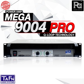 TAFN MEGA 9004 PRO PROFESSIONAL POWER AMPLIFIER MEGA9004 พีเอ ซาวด์ เซนเตอร์ PA SOUND CENTER