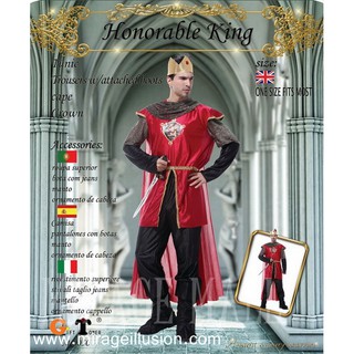 ชุดแฟนซี ราชาHonorable ผู้ใหญ่ Costume