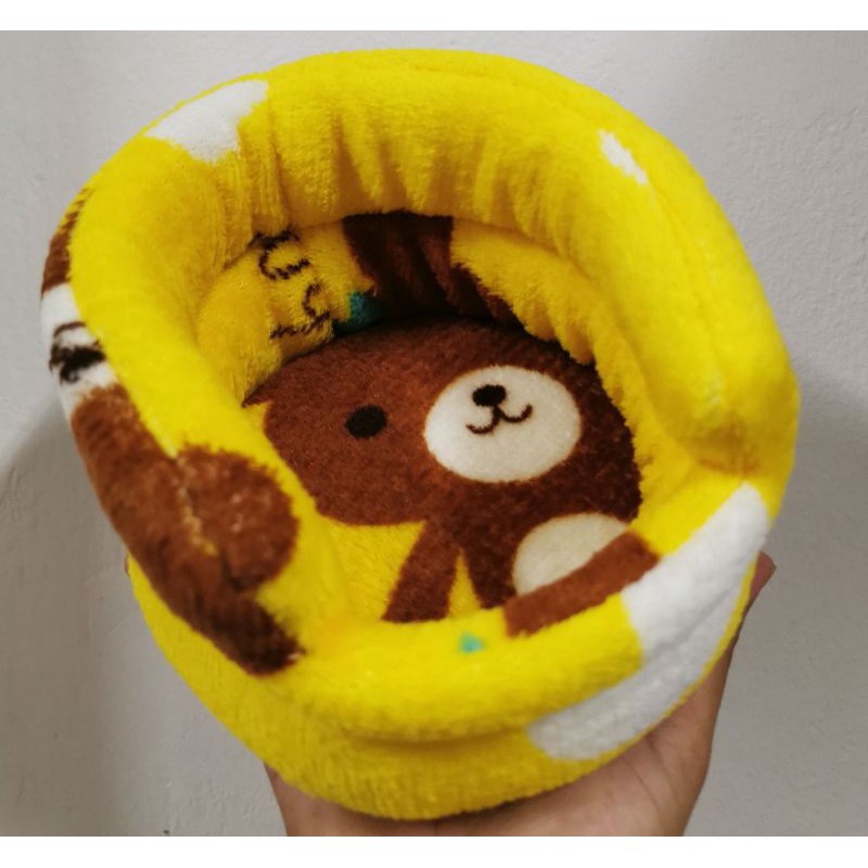 เบาะนอนแบบผ้า​ นุ่มๆ​ขนาด​5.5นิ้ว​คละลายคละสี