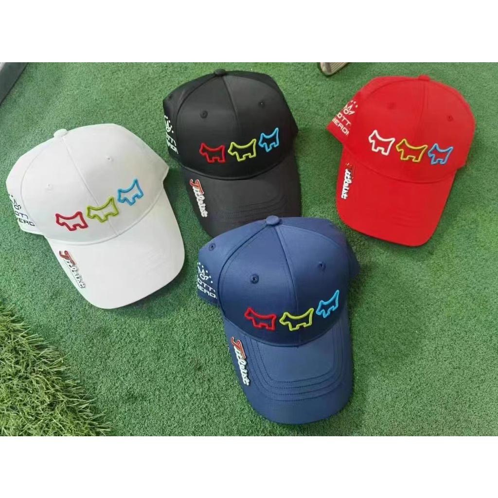 [STTY CAMERON] Golf Cap Mens Breathable Golf Hat Mens Womens Sports Cap Sun Hat Fu Golf Cap 88106 มี