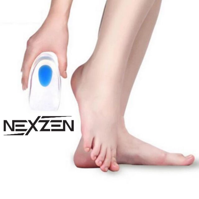 NEXZEN Silicone Heel Cup🇯🇵ช่วยรักษาและ ป้องกันอาการบาดเจ็บ รองช้ำ  หัวเข่า  สะโพก หลัง