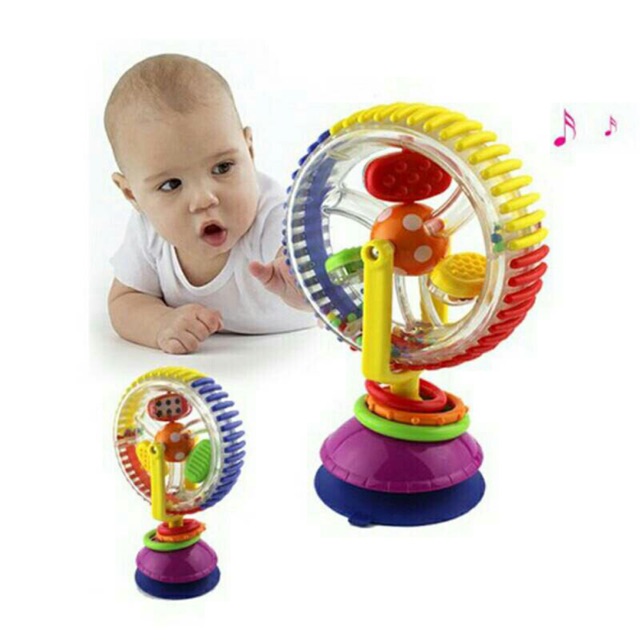 sassy wonder wheel highchair toy