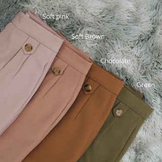 cozypants กางเกงขายาวทรง 7 ส่วน