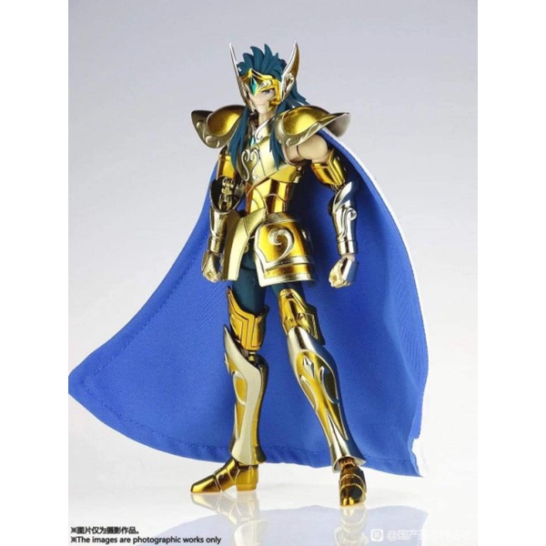 New Saint Seiya Cloth Myth Ex Aquarius Camus Gold Saint Gold Cloth Shopee Thailand